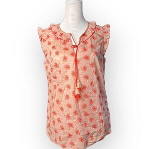 Boden Pink Cotton Laurie Top NWOT Size‎ US 4